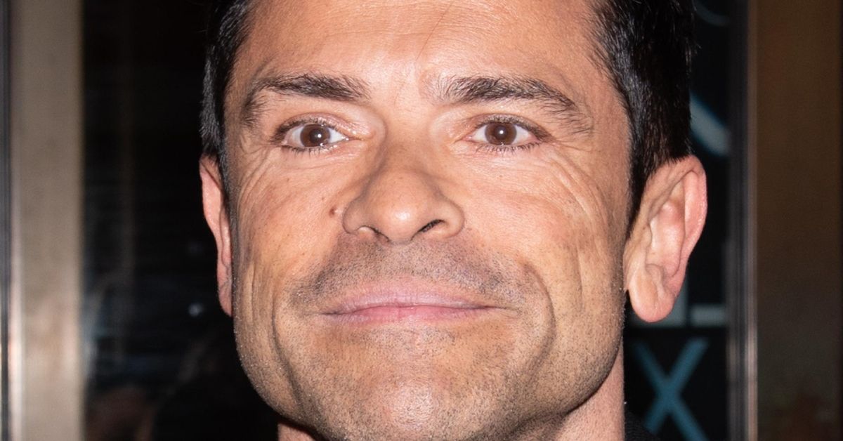 A close-up of Mark Consuelos