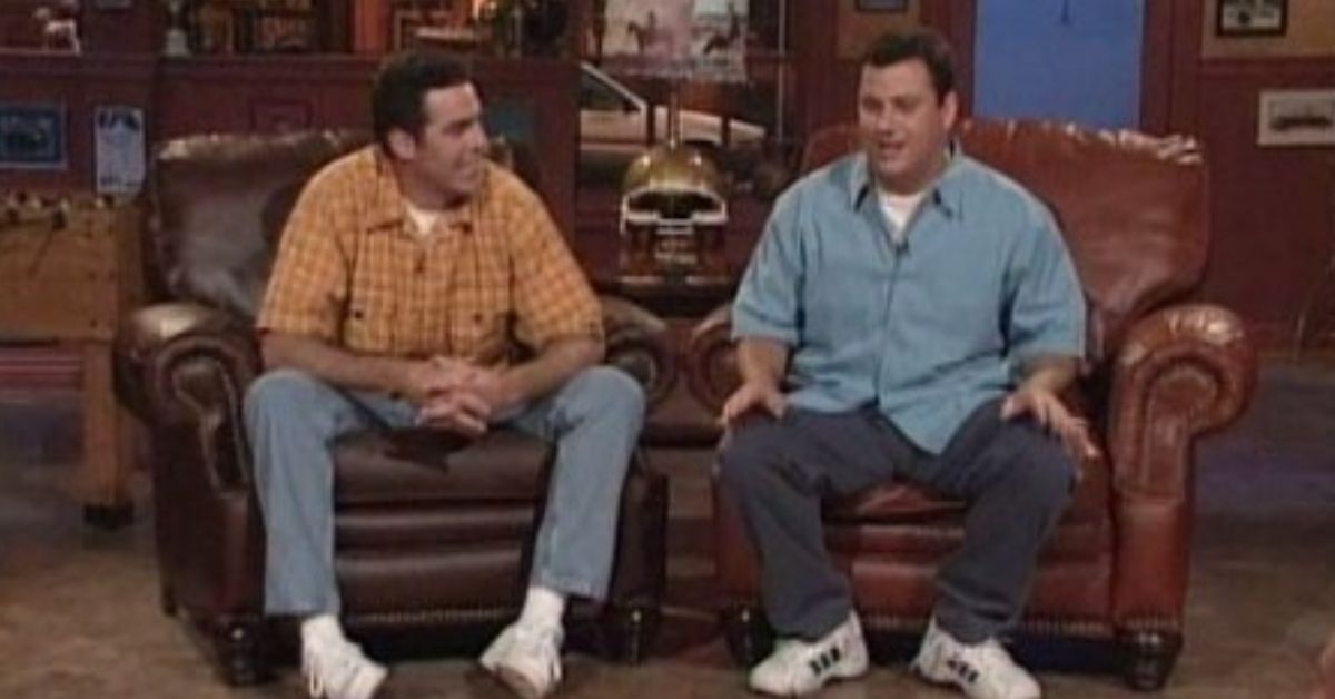 Jimmy Kimmel and Adam Carrola on 'The Man Show'