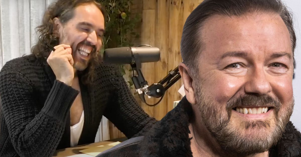 Russell Brand And Ricky Gervais Absolutely Roasted A Reporter During