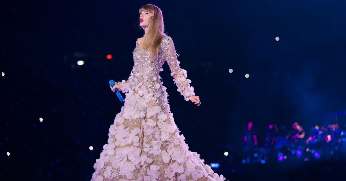 Taylor Swift wearing Elie Saab Couture Ball Gown