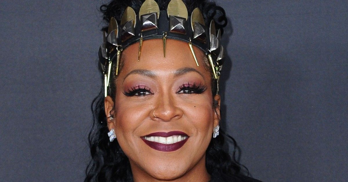 Tichina Arnold on the red carpet