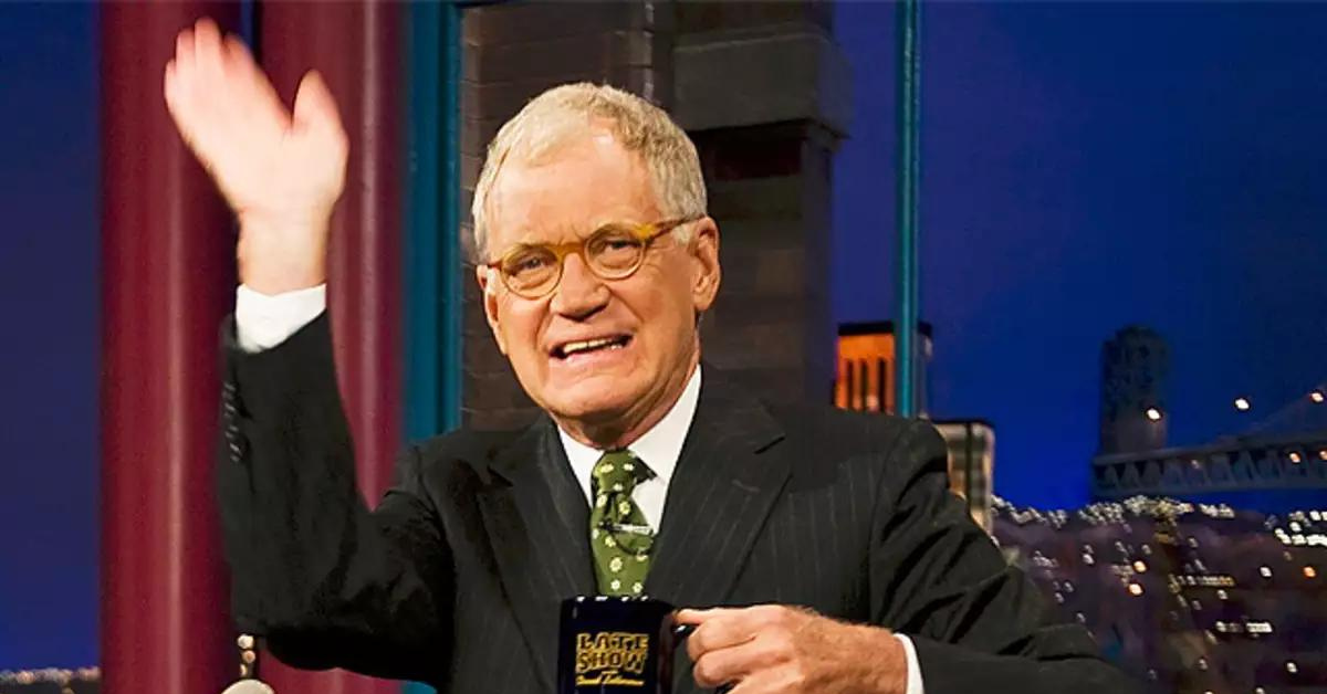 David Letterman presenta The Late Show