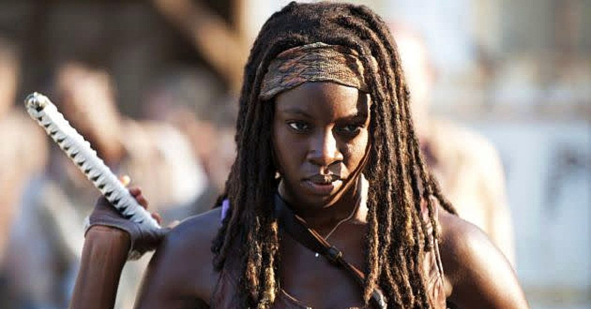 Danai Gurira As Michonne In The Walking Dead(1)