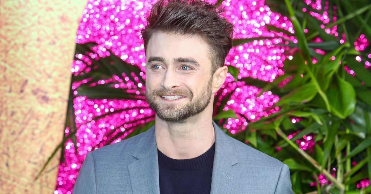 Daniel Radcliffe smiling on the red carpet