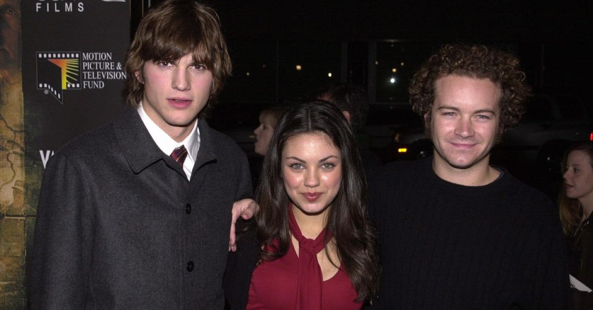 Danny Masterson, Mila Kunis, and Ashton Kutcher when they were young