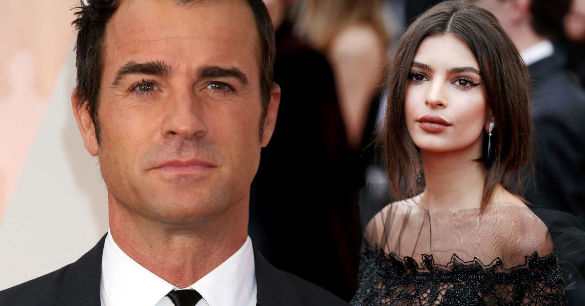 Fans Dig Up Justin Theroux's "Creepy" Side After Seen Getting Cozy With Emily Ratajkowski