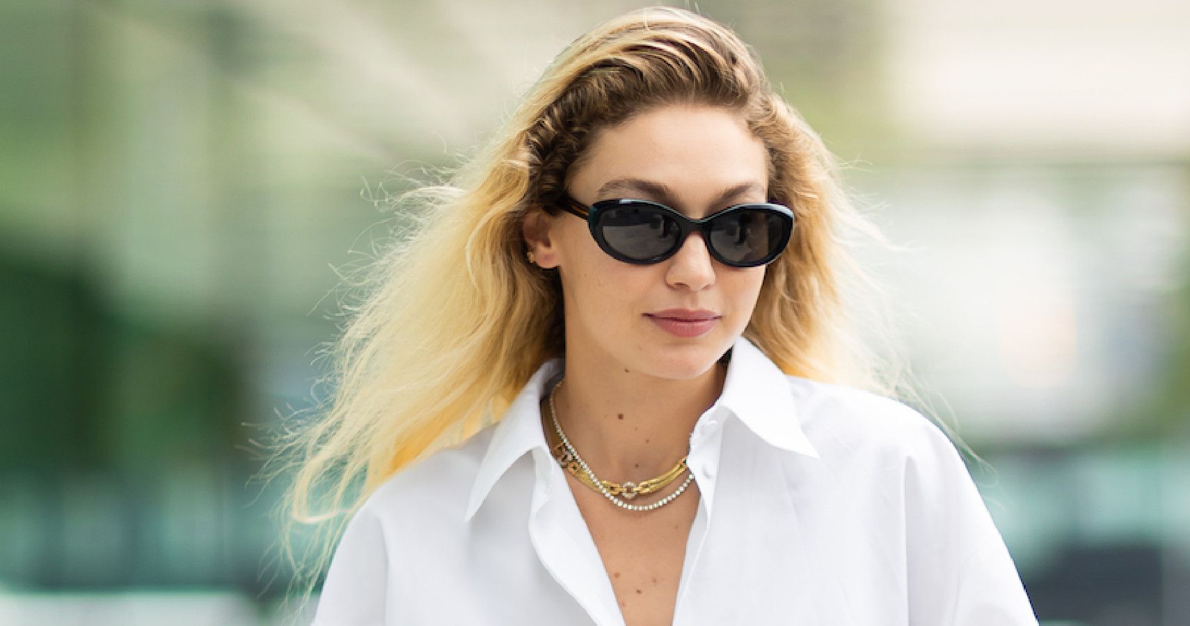 Gigi Hadid Wears All-White To Fashion Week After Gushing Over