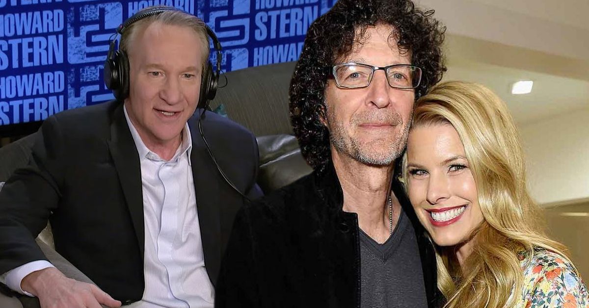 Howard Stern Slammed Bill Maher After He Reignited Their Feud By Bashing His Wife doesn't look so happy