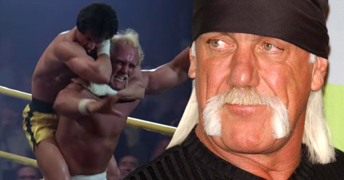 Hulk Hogan and Sylvester Stallone