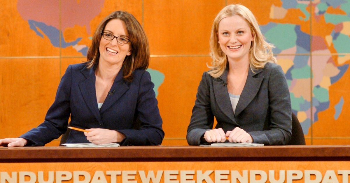 Tina Fey and Amy Poehler on SNL