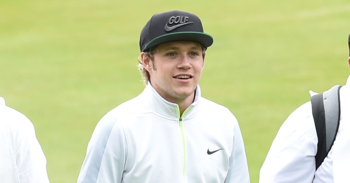 Niall Horan parece nervoso