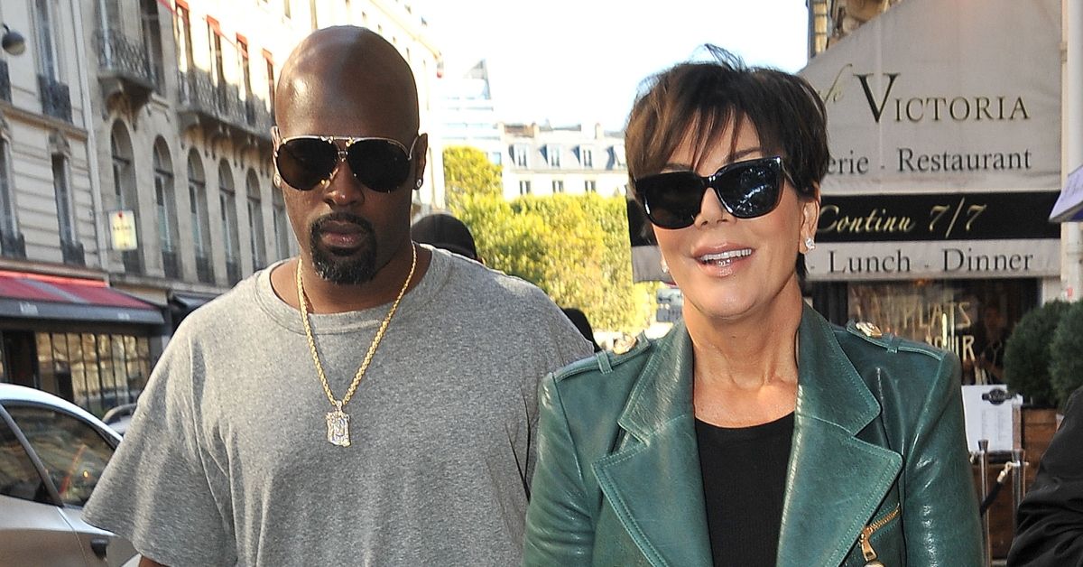 Kris Jenner and Corey Gamble out in Paris