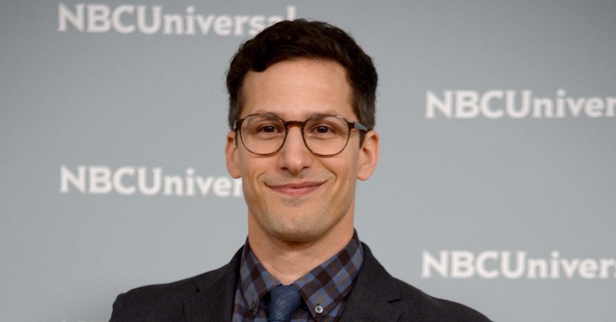 Andy Samberg on the red carpet