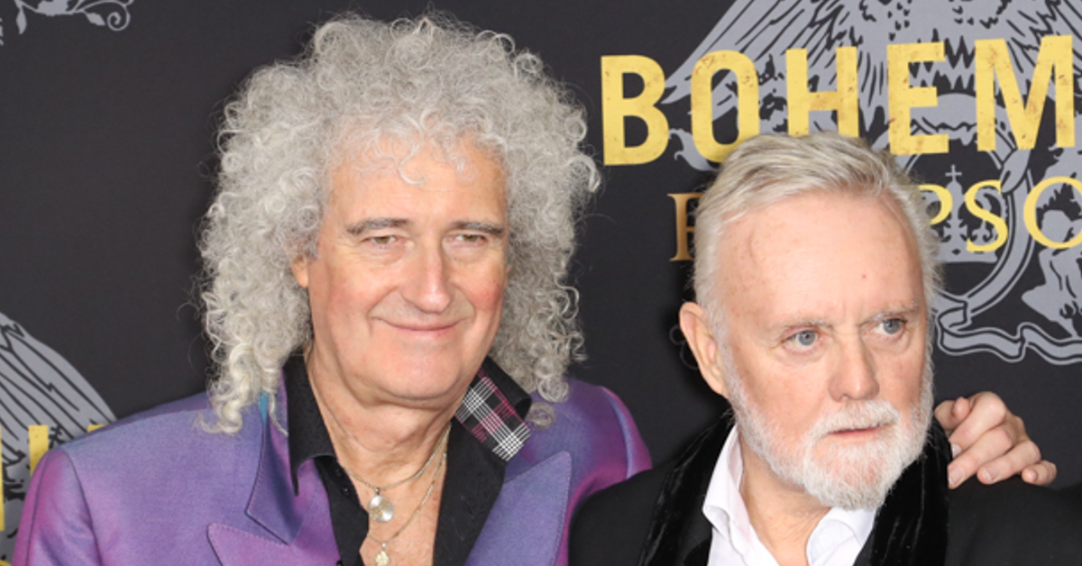 Brian May and Roger Taylor on the red carpet