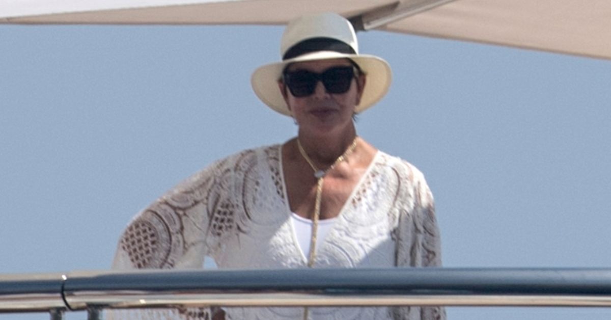 Kris Jenner on vacation