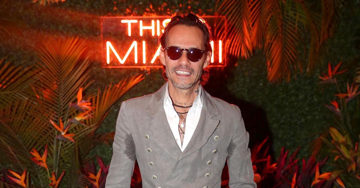 Marc Anthony at Miami party