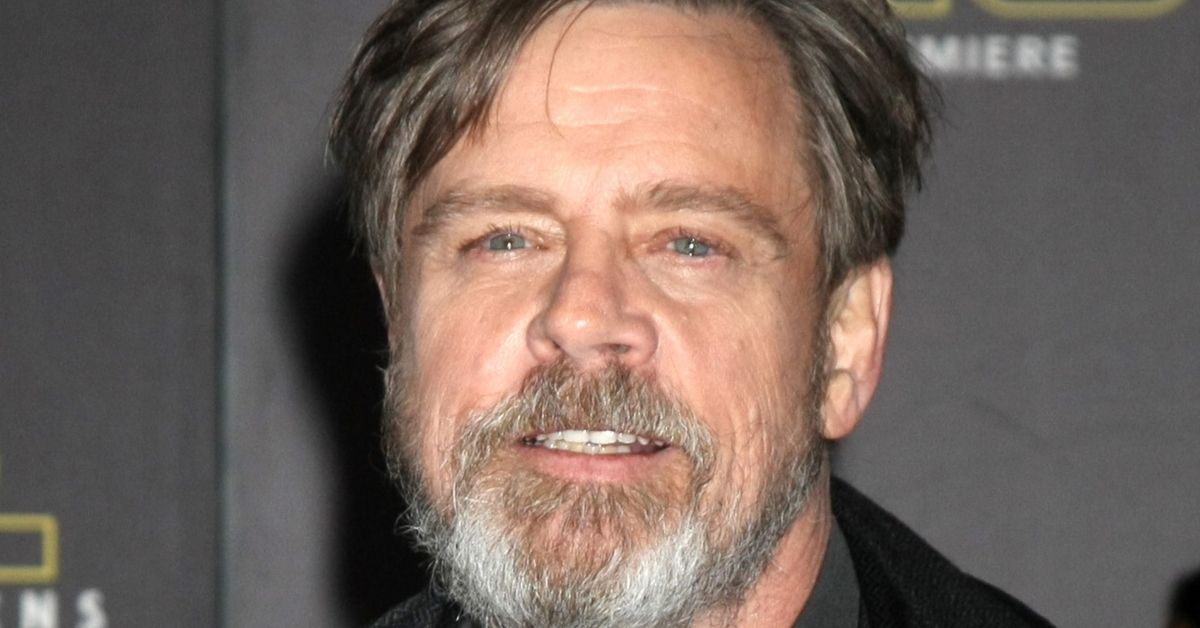 Mark Hamill on the red carpet