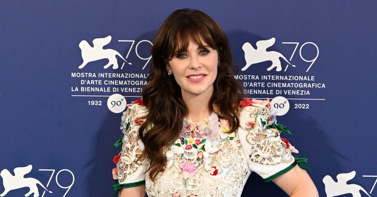 Zooey Deschanel on the red carpet