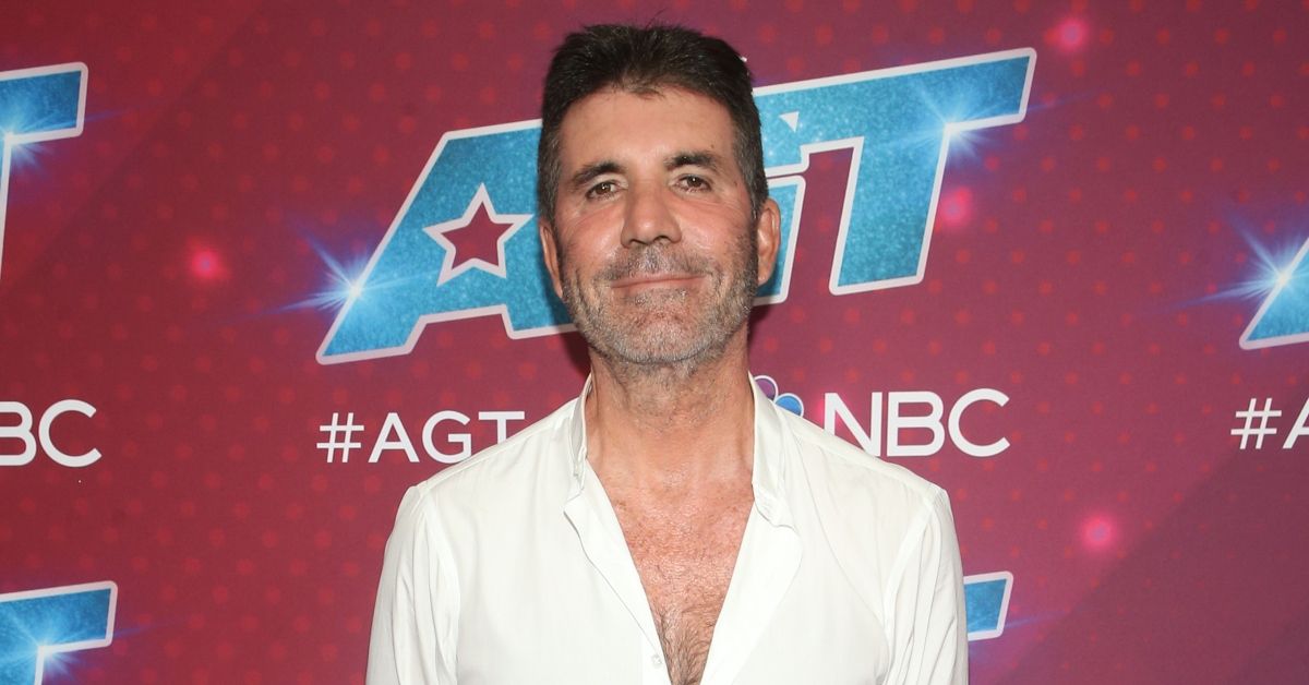 Simon Cowell on the red carpet