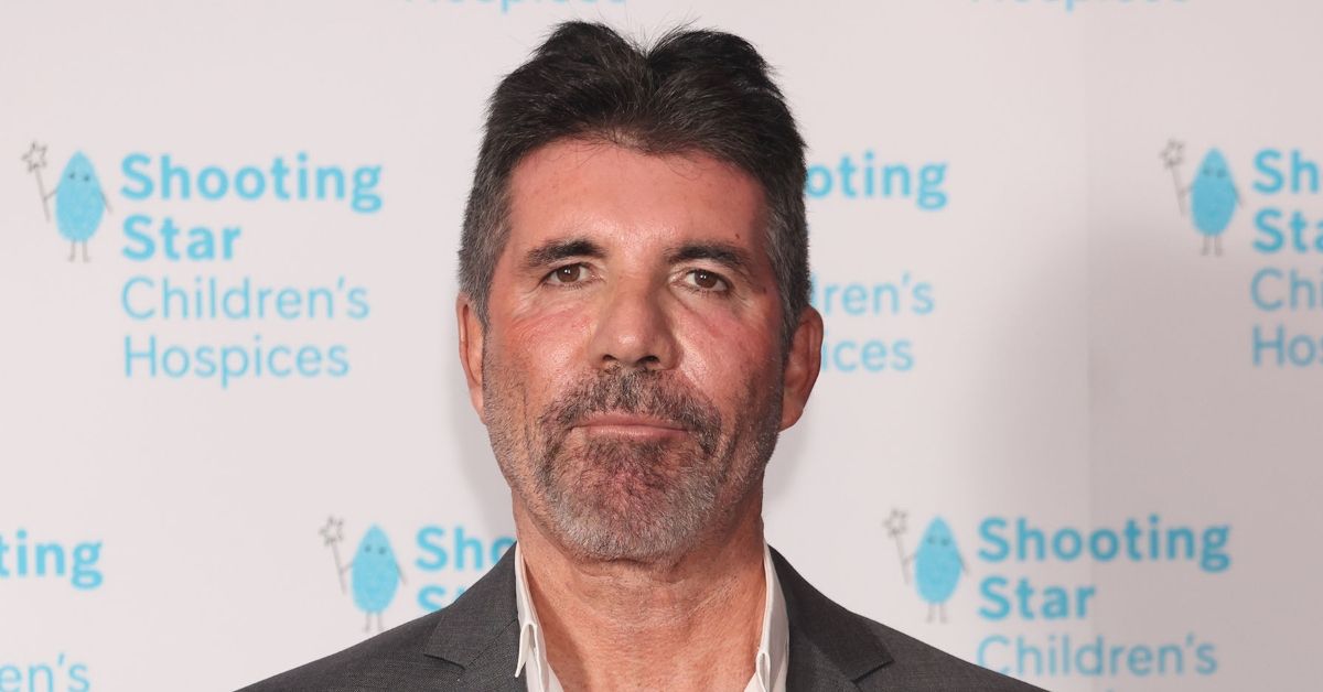 Simon Cowell em um evento de caridade