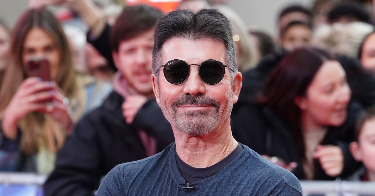 Simon Cowell en la alfombra roja