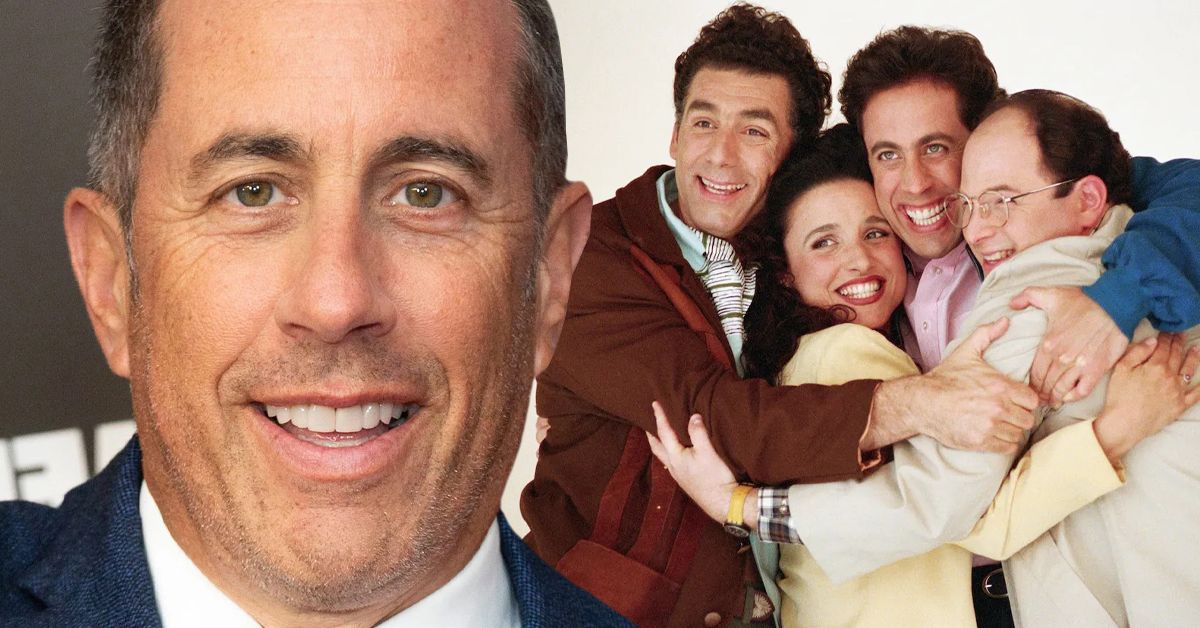 Jerry Seinfeld and the Seinfeld cast