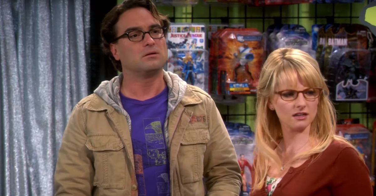 Johnny Galecki and Melissa Rauch from The Big Bang Theory