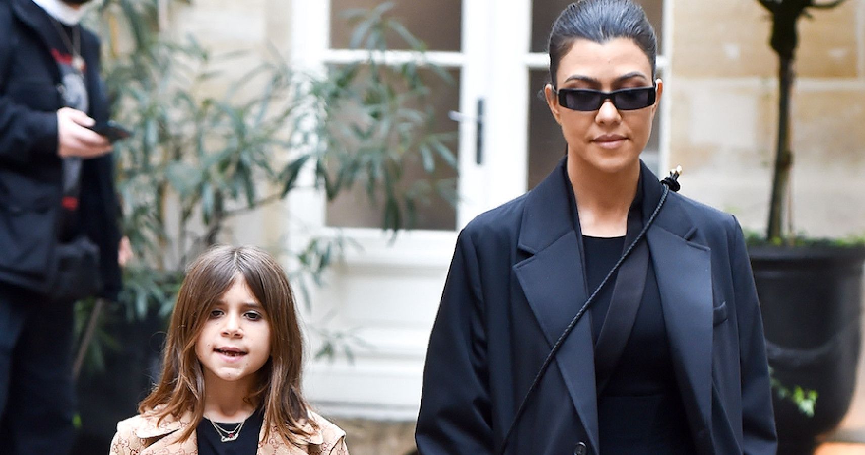 Kourtney Kardashian and daughter Penelope 