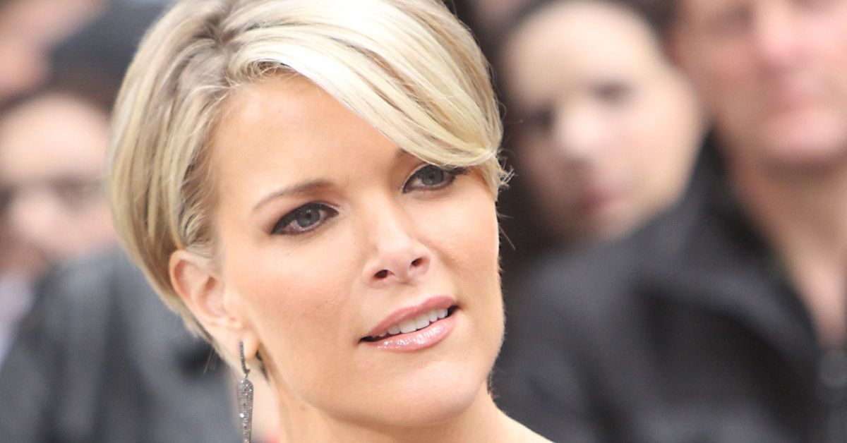 Megyn Kelly looking serious with short hair