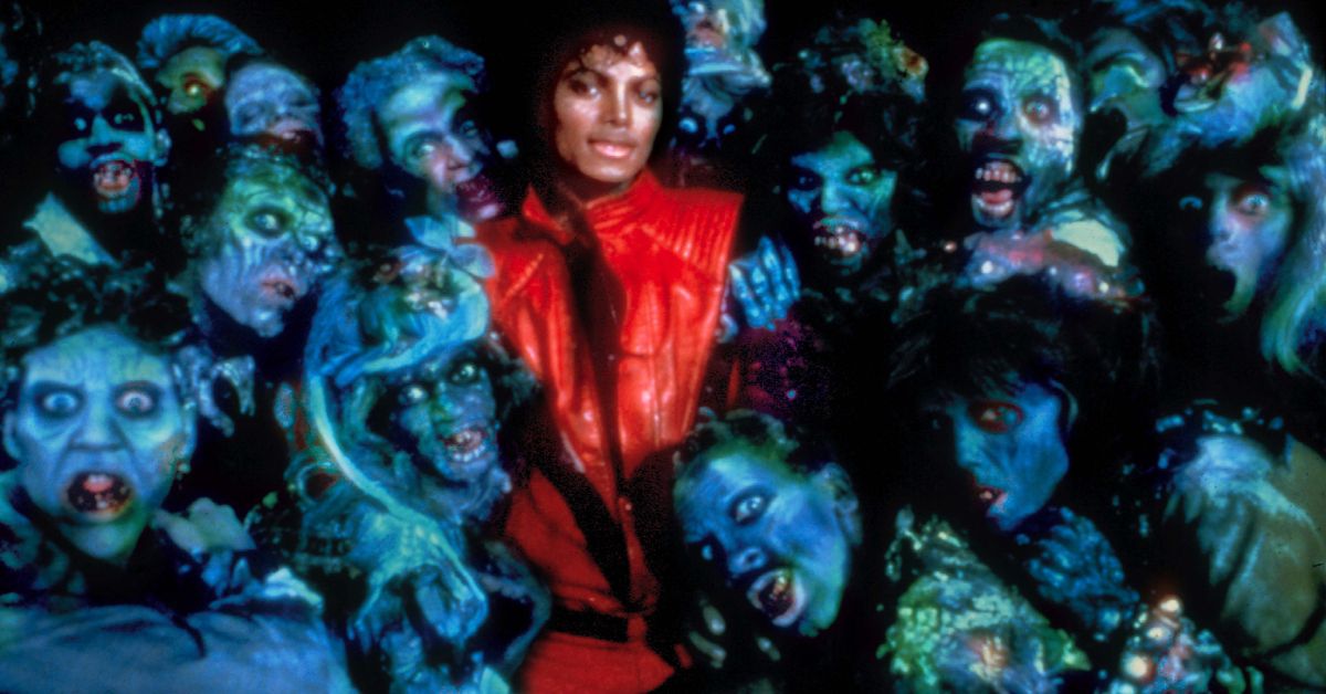 Michael Jackson from the Thriller music video