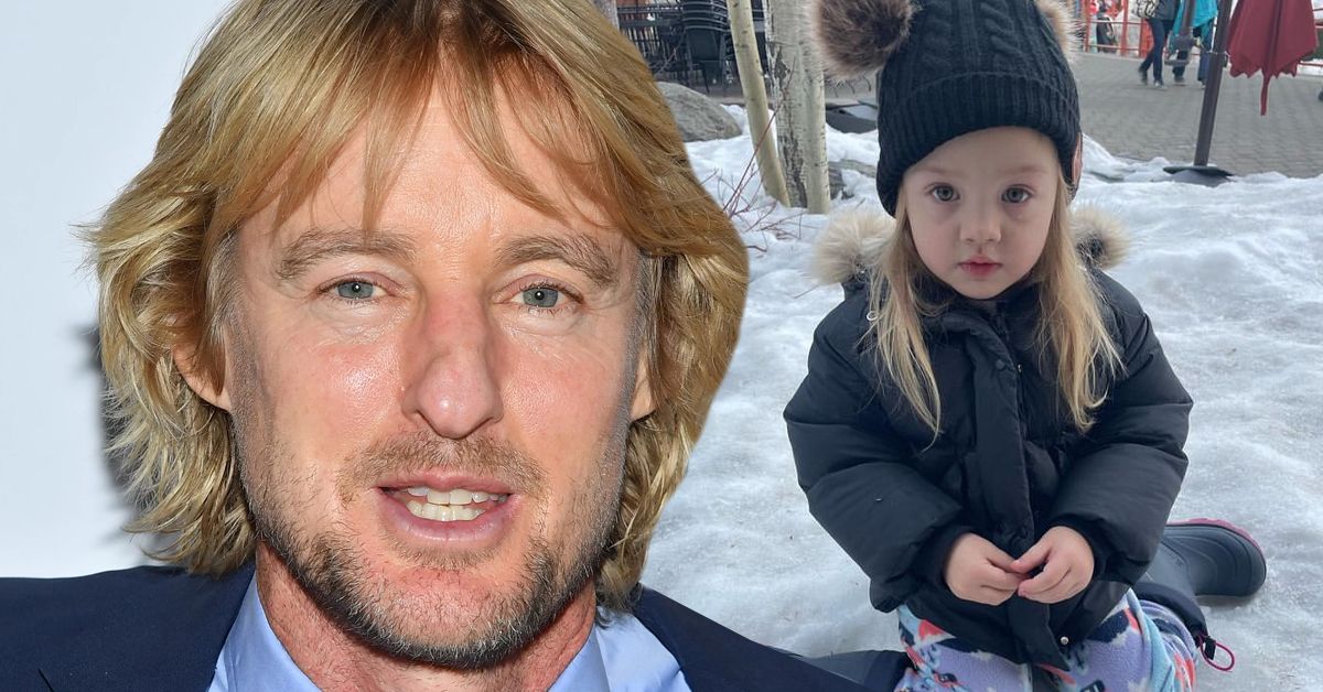 Owen Wilson side by side with his daughter Layla