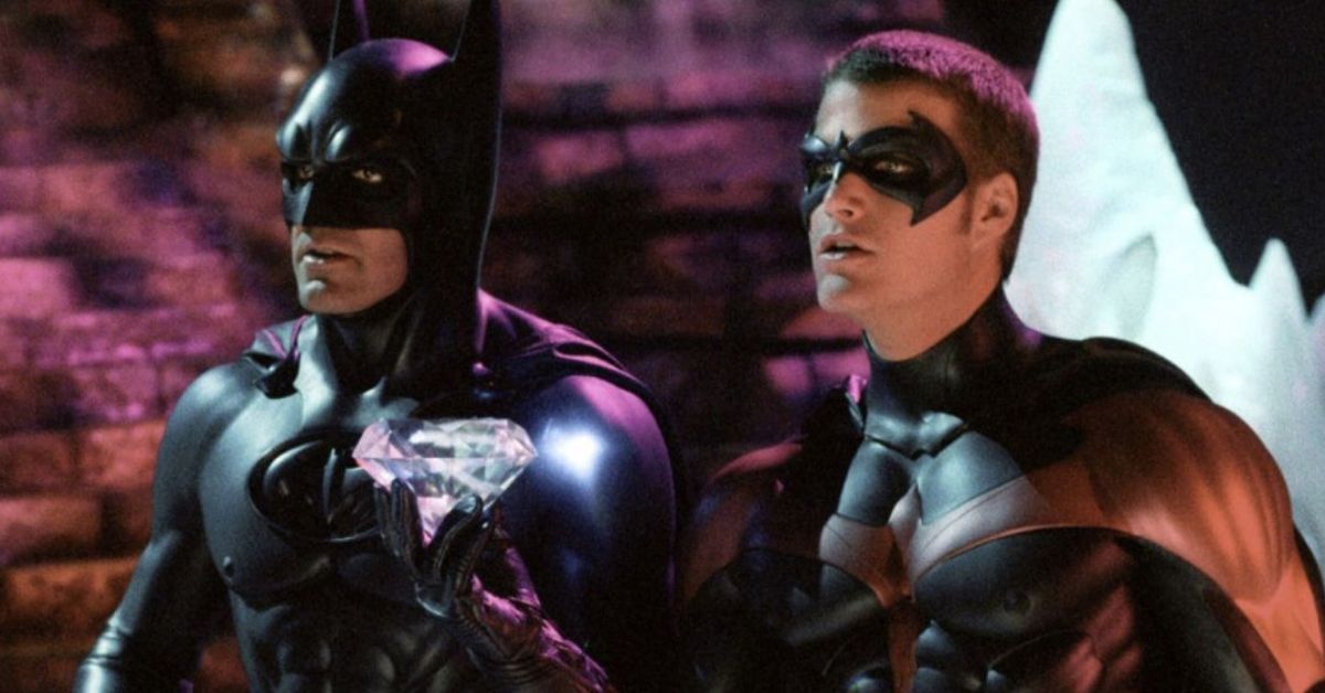 George Clooney and Chris O'Donnell in 'Batman and Robin'