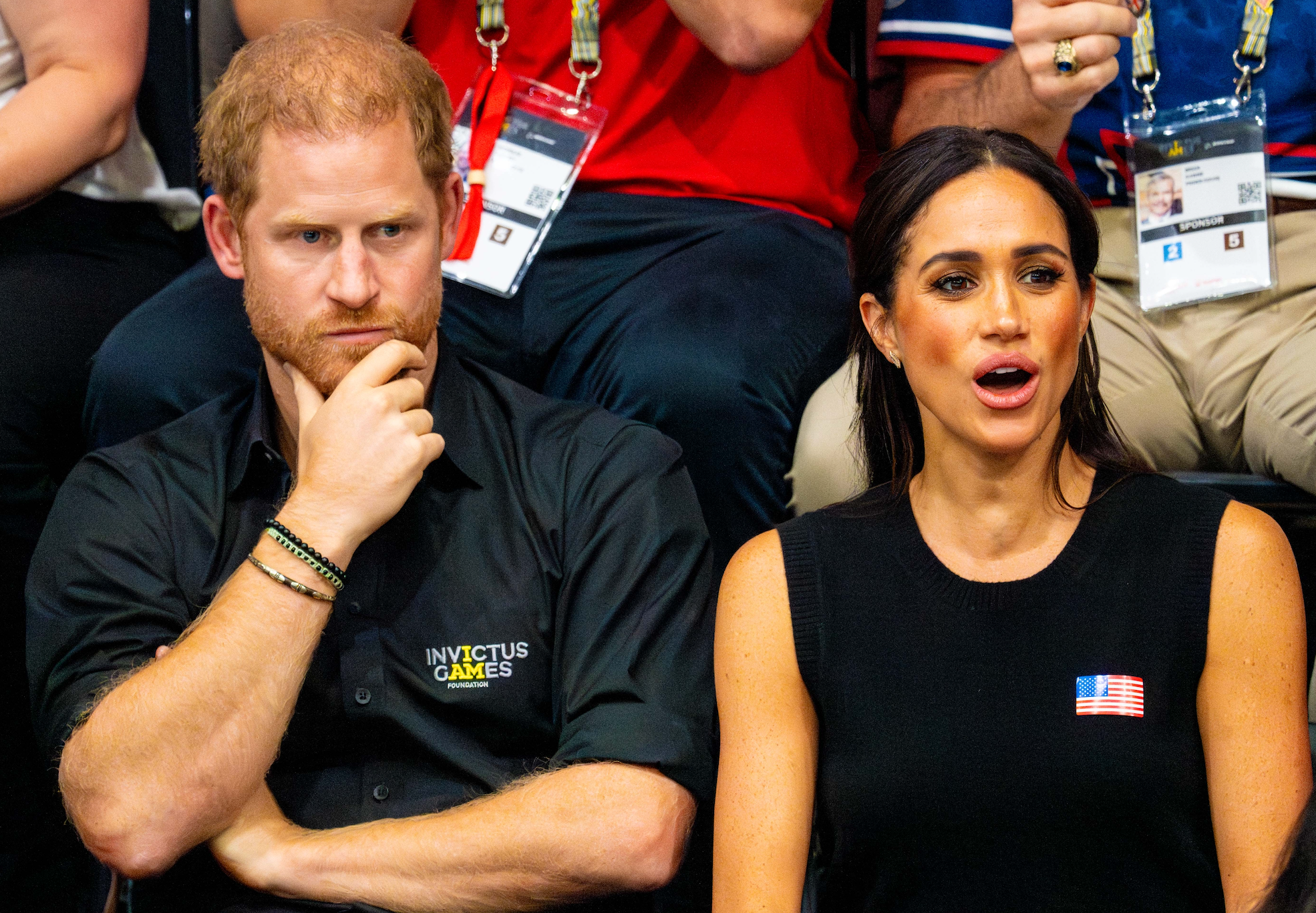 Meghan markle and Prince Harry at Invictus Games 