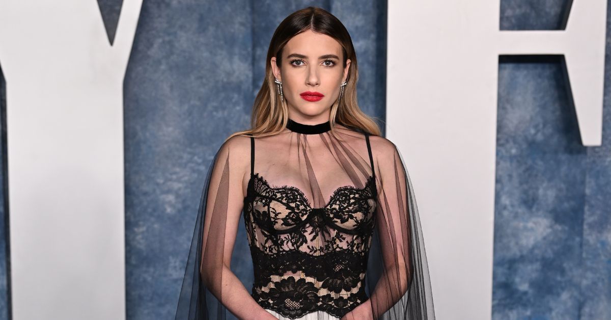 Emma Roberts at Vanity Fair Oscar Party held at the Wallis Annenberg Center for the Performing Arts in Beverly Hills, Los Angeles, California