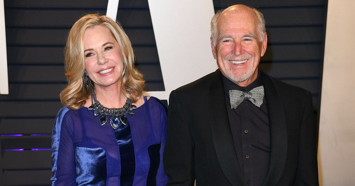Jimmy Buffett and his wife Jane Slagsvol during the 2019 Vanity Fair Oscar Party