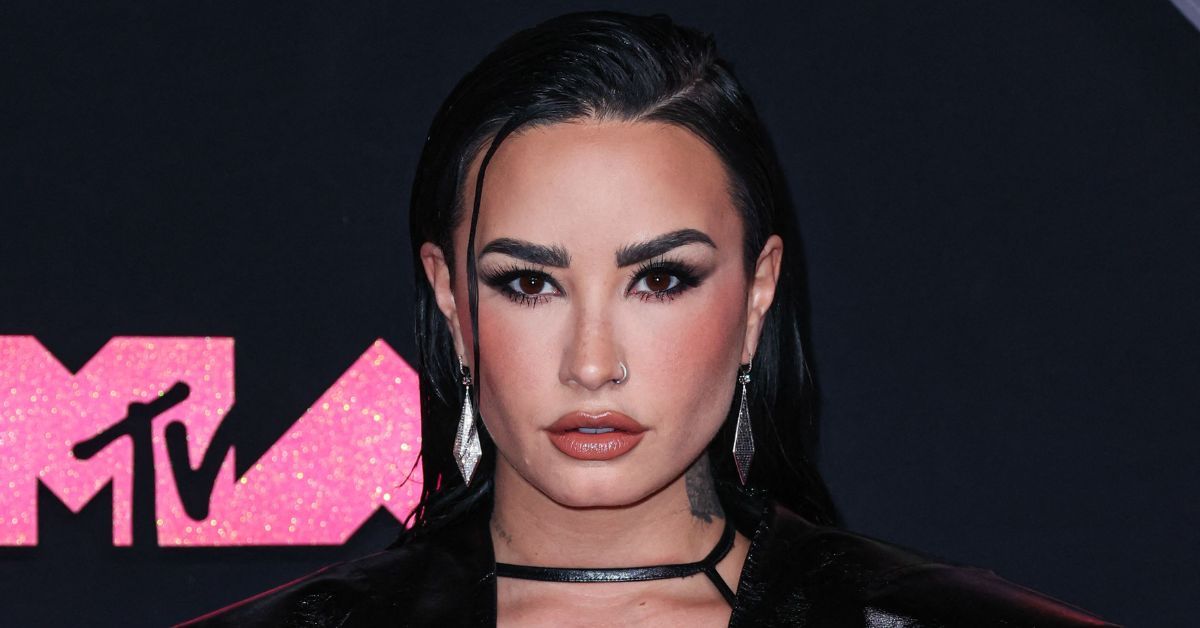 Demi Lovato at MTV Video Music Awards 2023 held at the Prudential Centre in Newark.