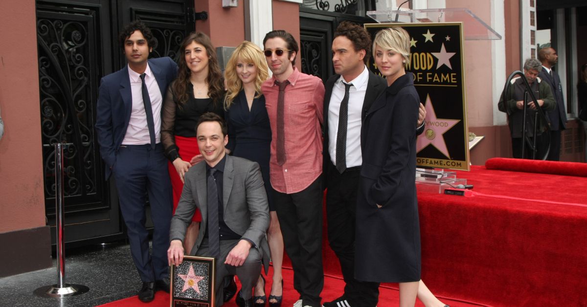 The Big Bang Theory as Jim Parsons got a star on the Hollywood Walk of Fame