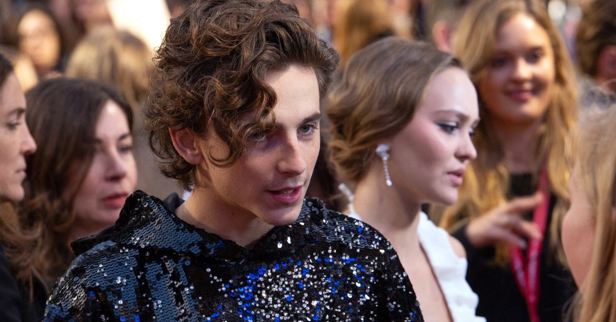 Timothee Chalamet and Lily-Rose Depp attend event