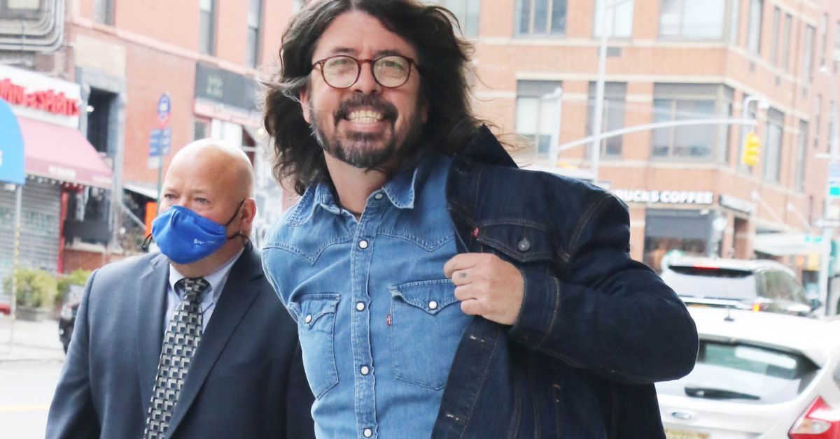Dave Grohl going for a walk