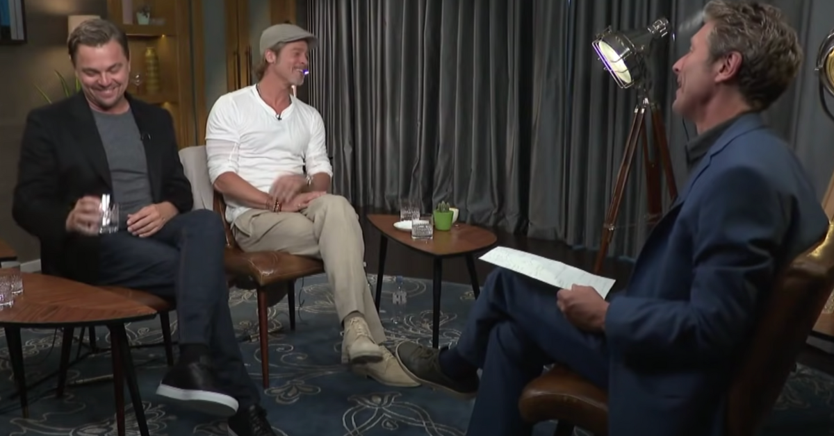 Leonardo DiCaprio Couldn't Keep A Straight Face When Brad Pitt Told This Story