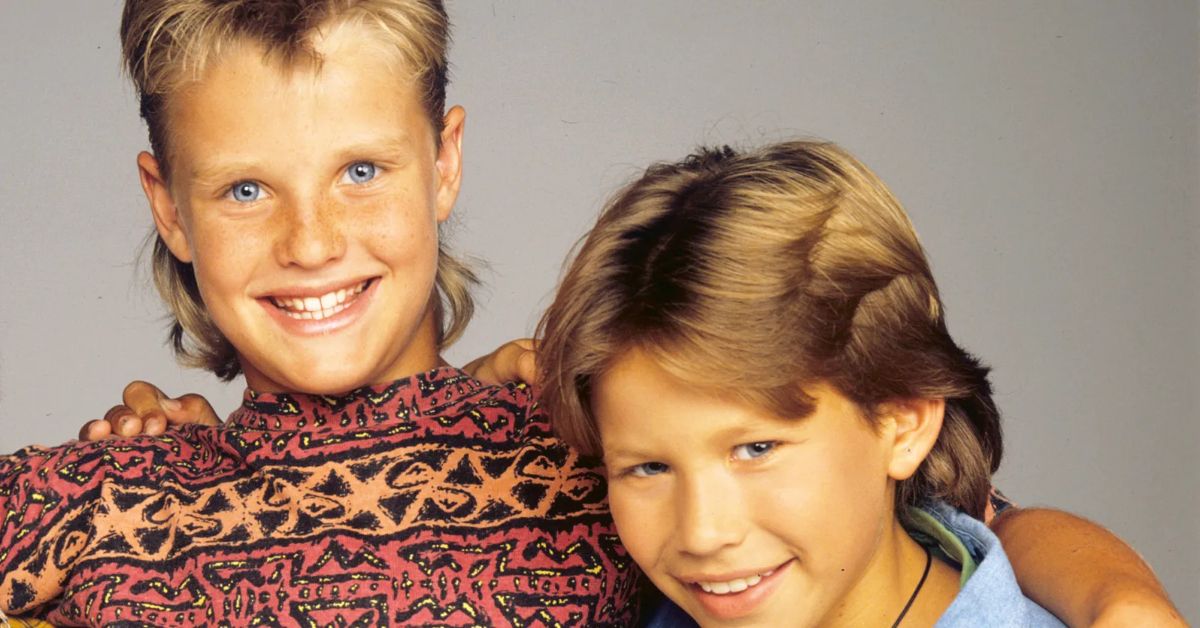 Zachary Ty Bryan and Jonathan Taylor Thomas from a Home Improvement photoshoot