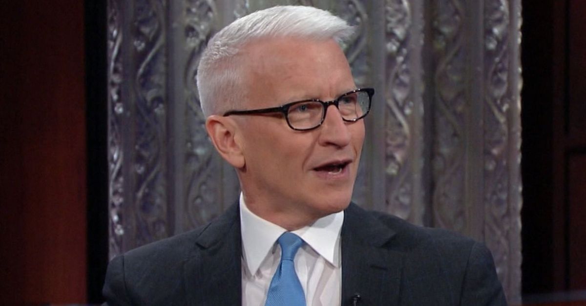 Anderson Cooper on Late Night with Stephen Colbert