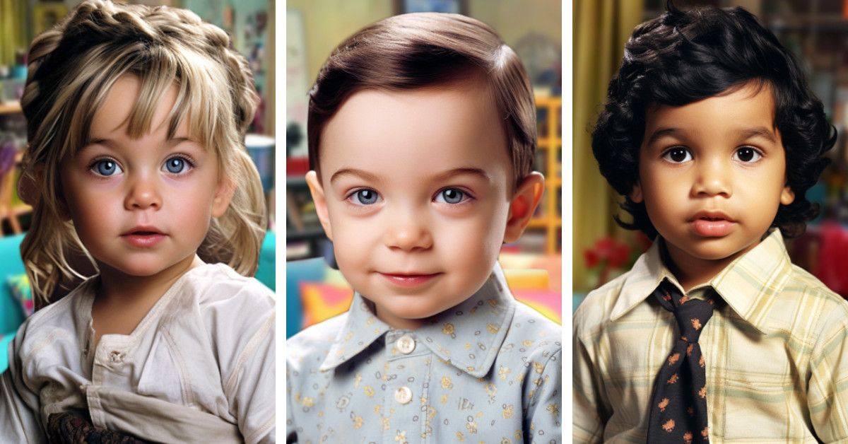 We Used AI To Reimagine Penny, Sheldon And BBT Cast Members As Kids, And The Results Are Adorable