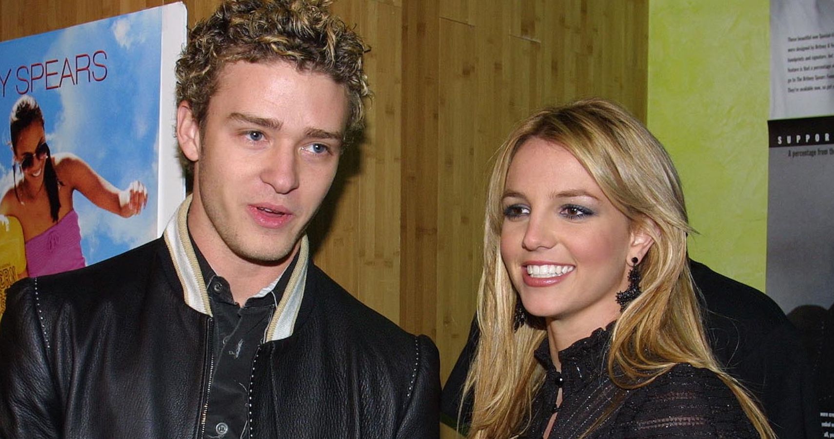 Britney Spears and Justin Timberlake at movie premiere 