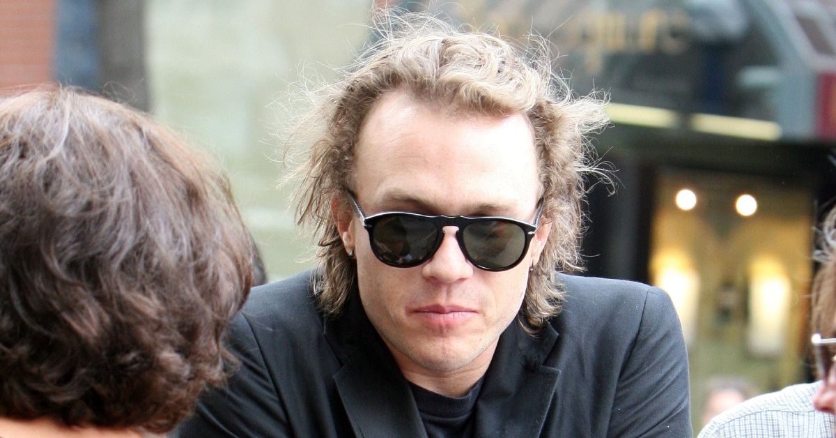 Heath Ledger promoting Candy at the Toronto Film Festival