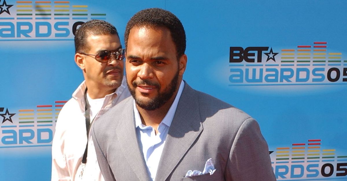 Victor Williams on the red carpet
