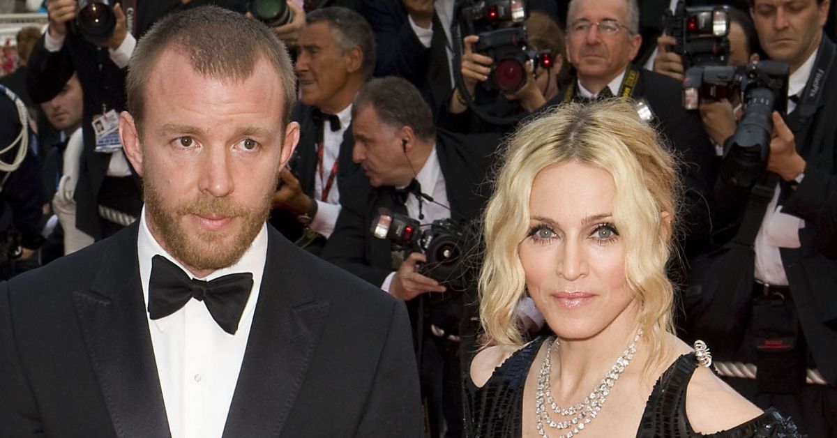 Madonna and Guy Ritchie on the red carpet