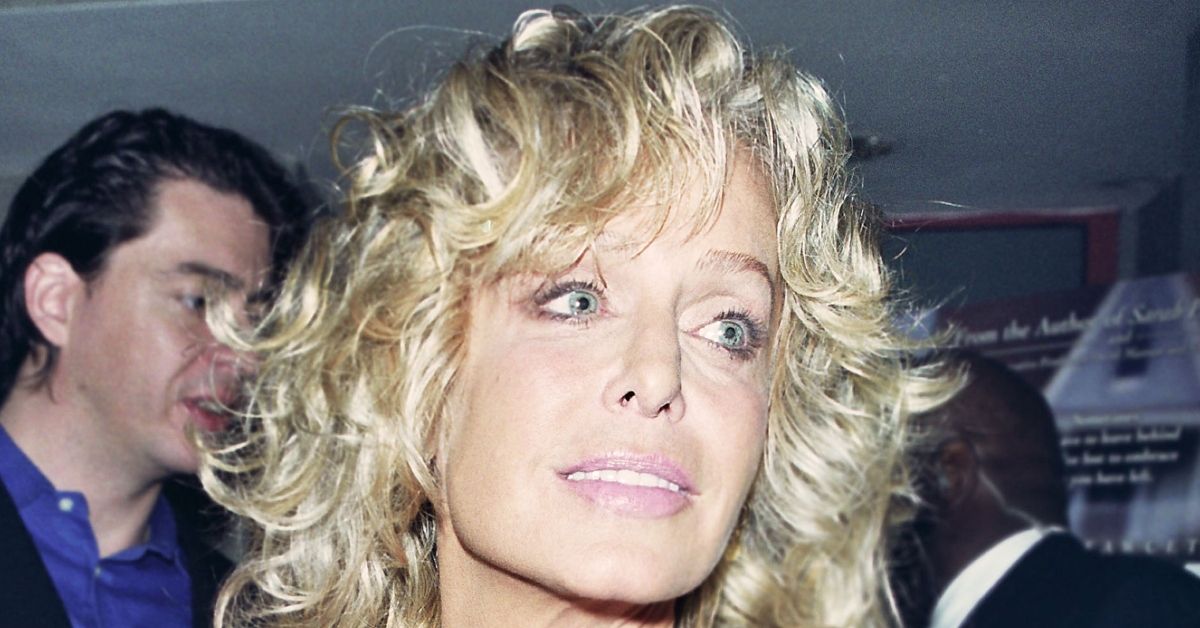 Farrah Fawcett on the red carpet