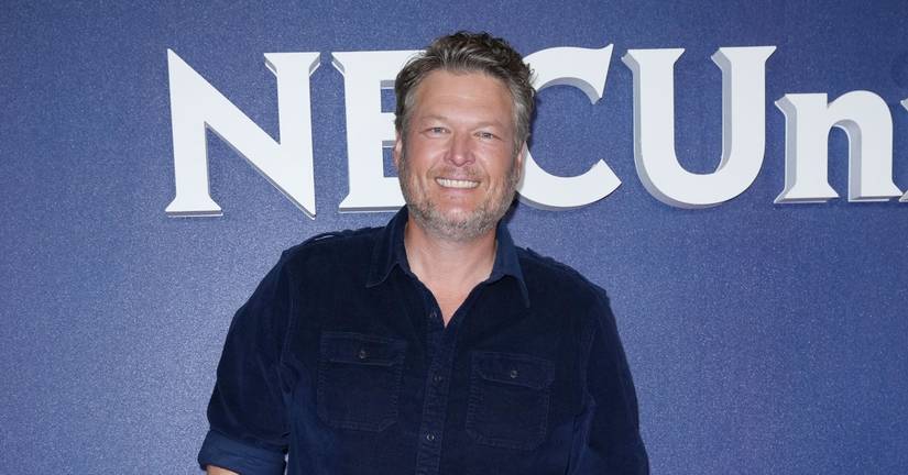 Blake Shelton on the red carpet