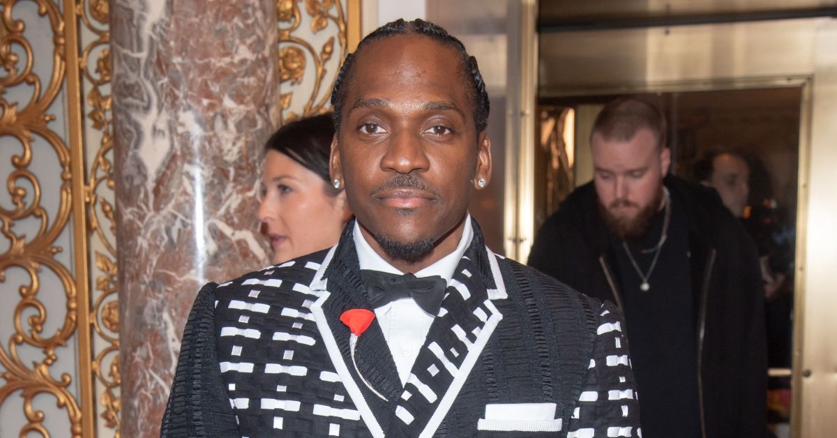 Pusha T on the red carpet